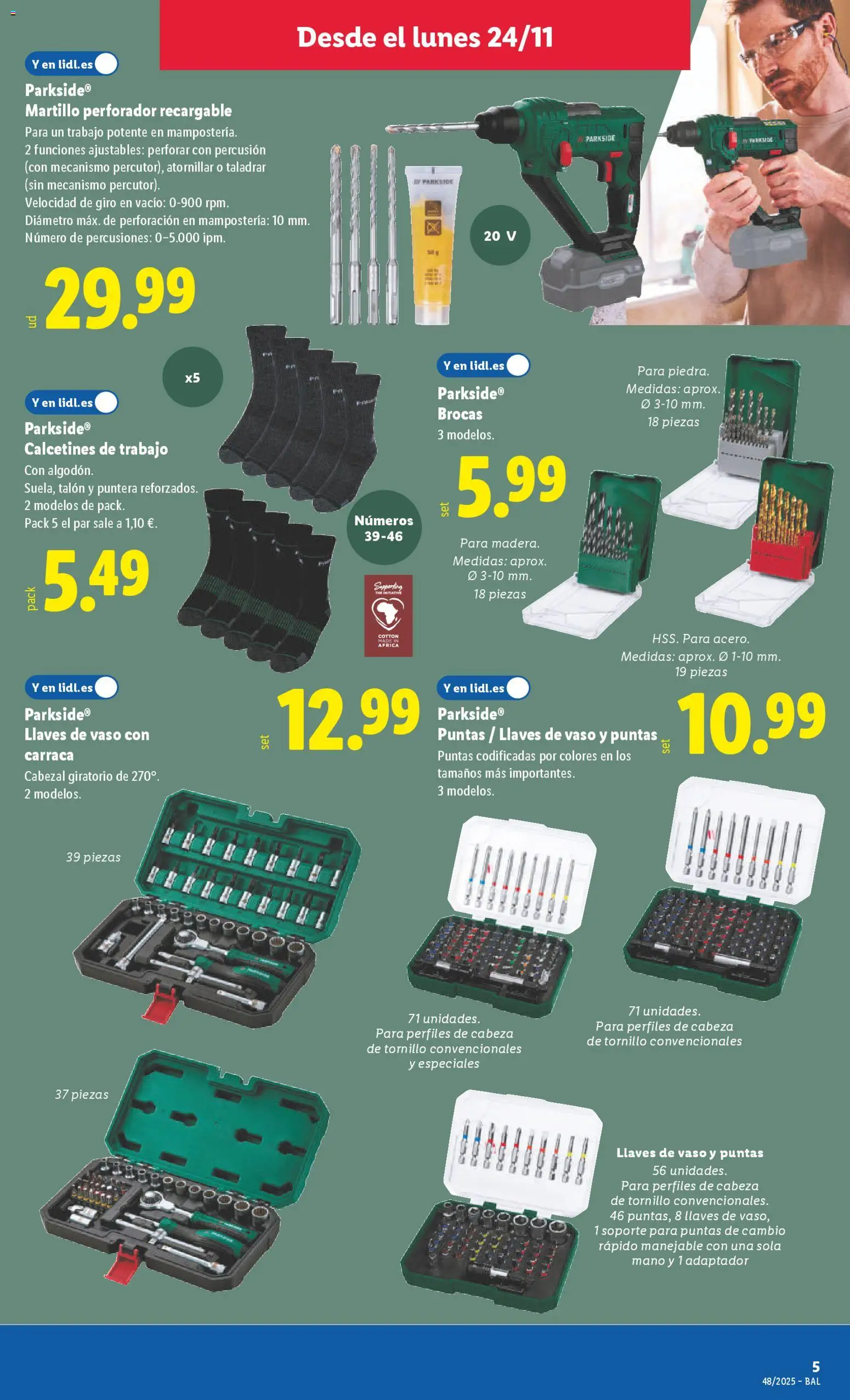 Lidl - Black Friday │ válido desde el 24.11.2025 | Página: 7 | Productos: Adaptador