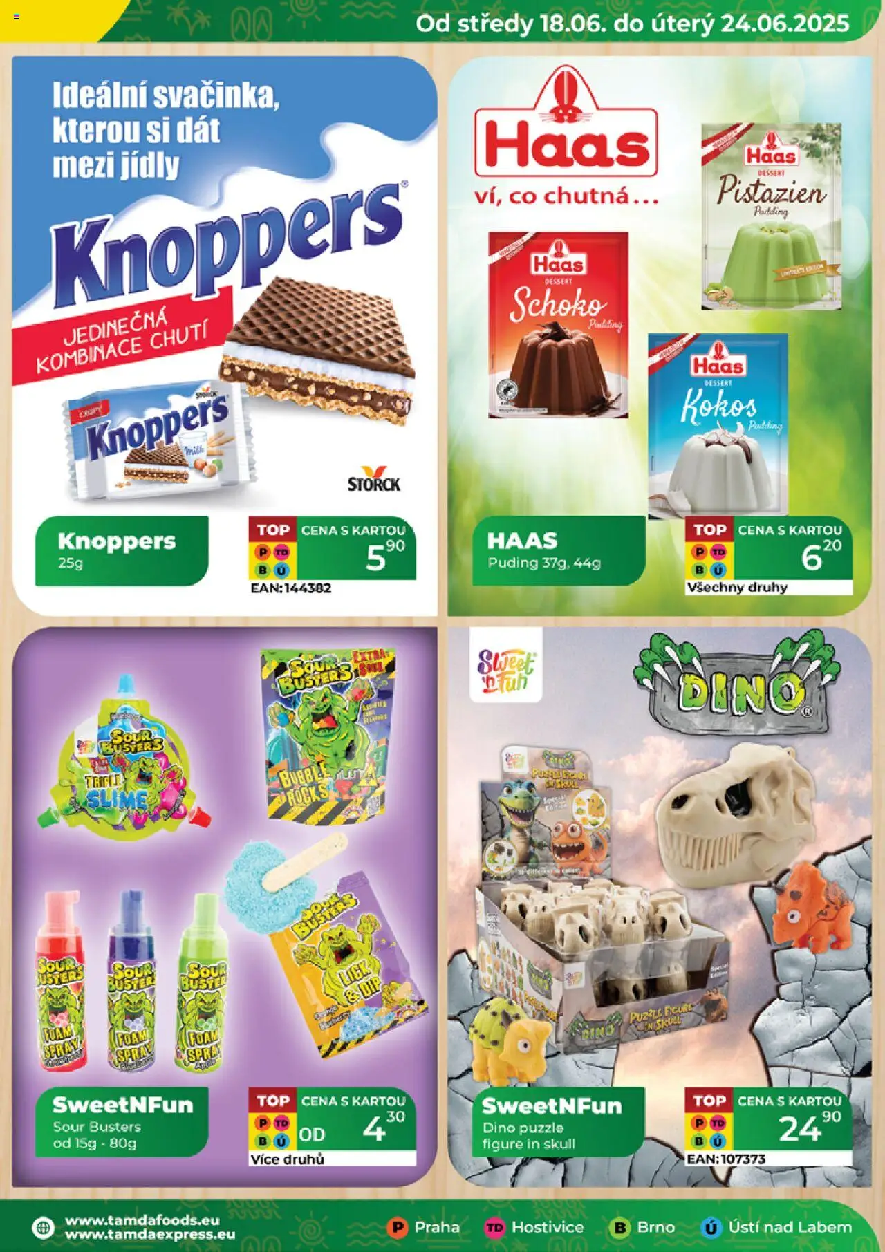 Tamda Foods leták od 18.06.2025 | Strana: 9 | Produkty: Knoppers, Puding, Puzzle, Kokos