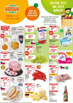 Náhled letáku Globus leták - Plzeň od 25.02.2026