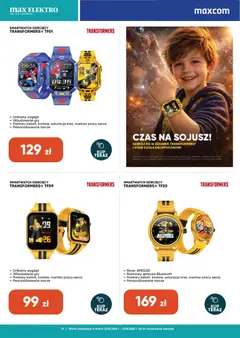 Pogląd oferty "Max elektro gazetka" - ważna od 13.04.2026 | Strona: 13 | Produkty: Zegarek, Monitor, Smartwatch, Gry