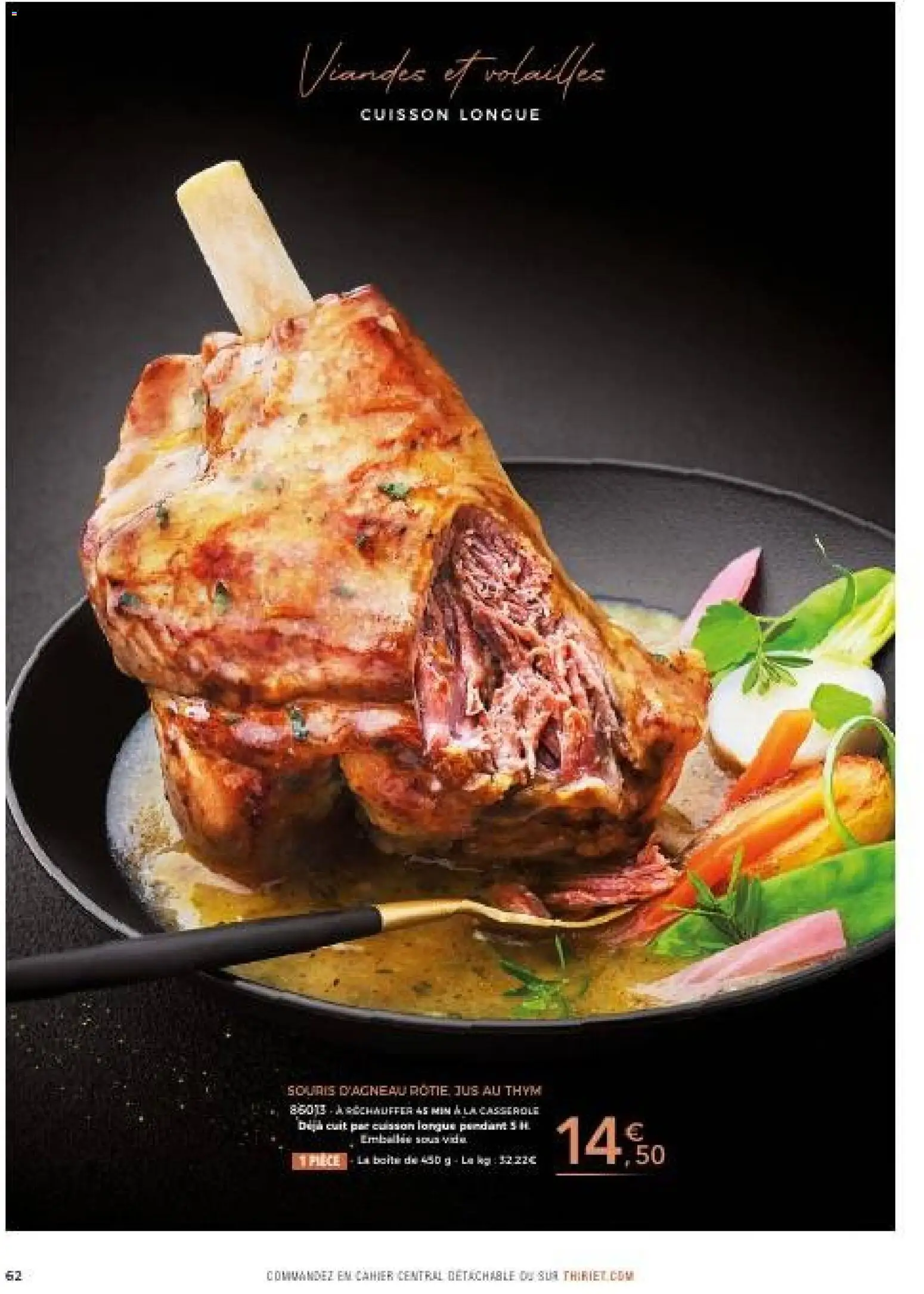 {H1} | Page: 62 | Produits: Souris, Casserole, Souris d'agneau, Jus