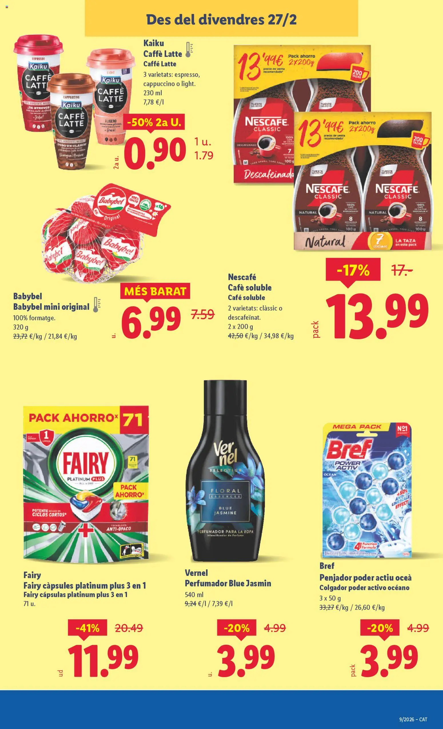 Lidl folleto │ válido desde el 23.02.2026 | Página: 29 | Productos: Café, Ropa, Μηχανή καφέ