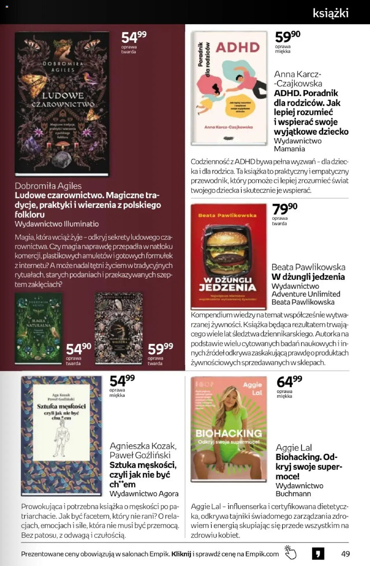 Empik promocje od 21.05.2025 | Strona: 49 | Produkty: Książki