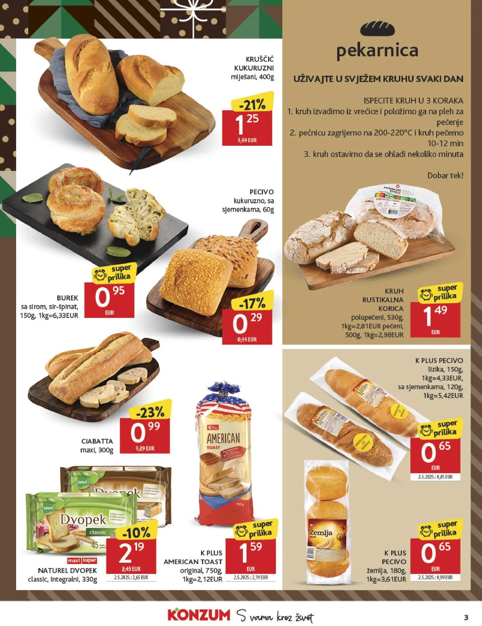 Konzum katalog | vrijedi od 03.12.2025 | Stranica: 3