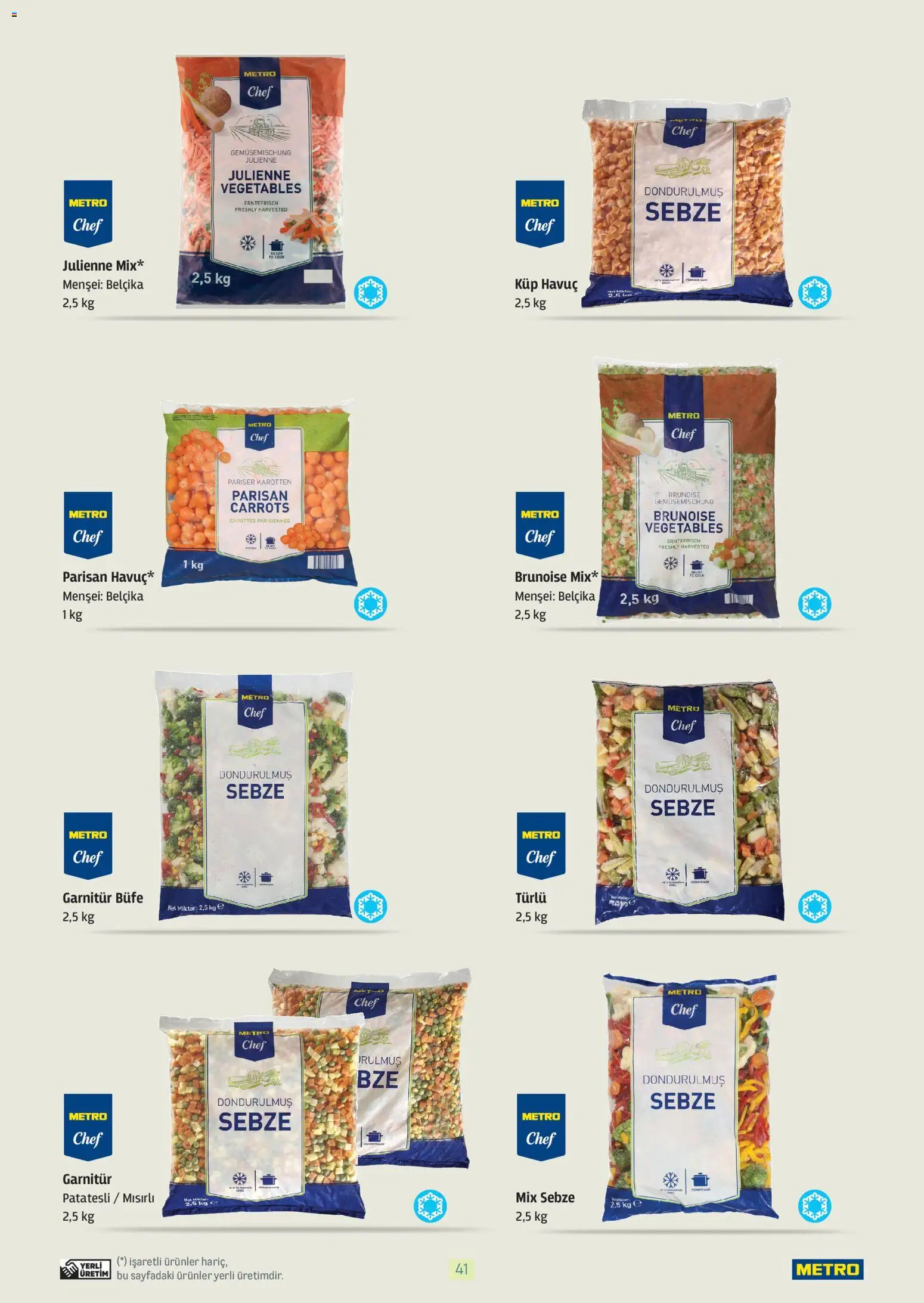 Metro - Bitki Bazlı ve Vegan 2025 - 21.10.2025 tarihinden itibaren geçerlidir | Sayfa: 41 | Ürünler: Havuç, Sebze