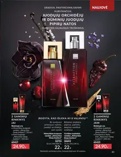 AVON leidinys galioja nuo 01.03.2026 | Puslapis: 83 | Prekių: Tualetinis vanduo, Šampūnas
