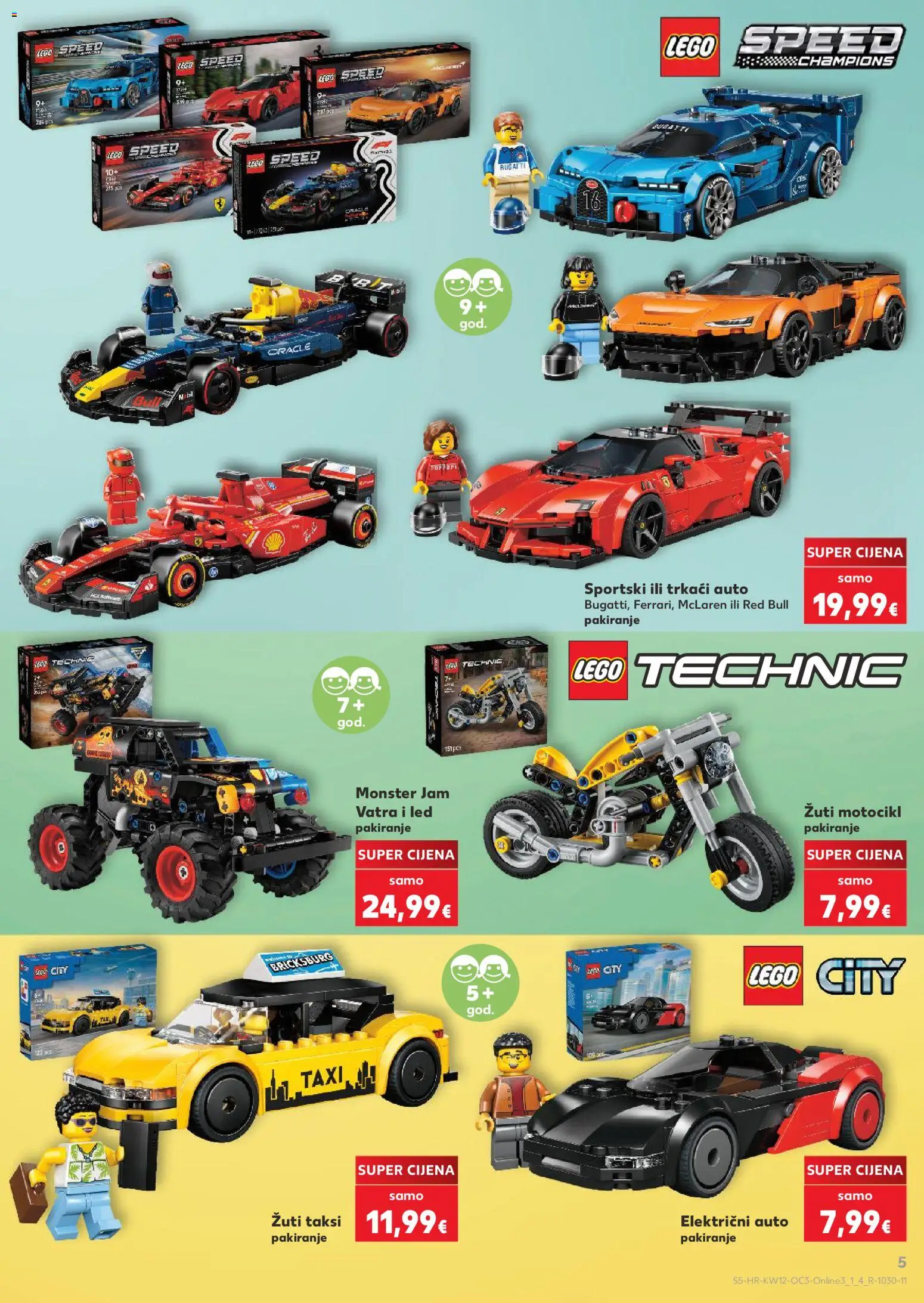 Kaufland katalog | vrijedi od 16.03.2026 | Stranica: 5 | Proizvodi: Red Bull, Lego