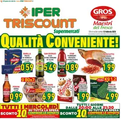 Anteprima del volantino Volantino Ipertriscount	 valido a partire dal 04.02.2026