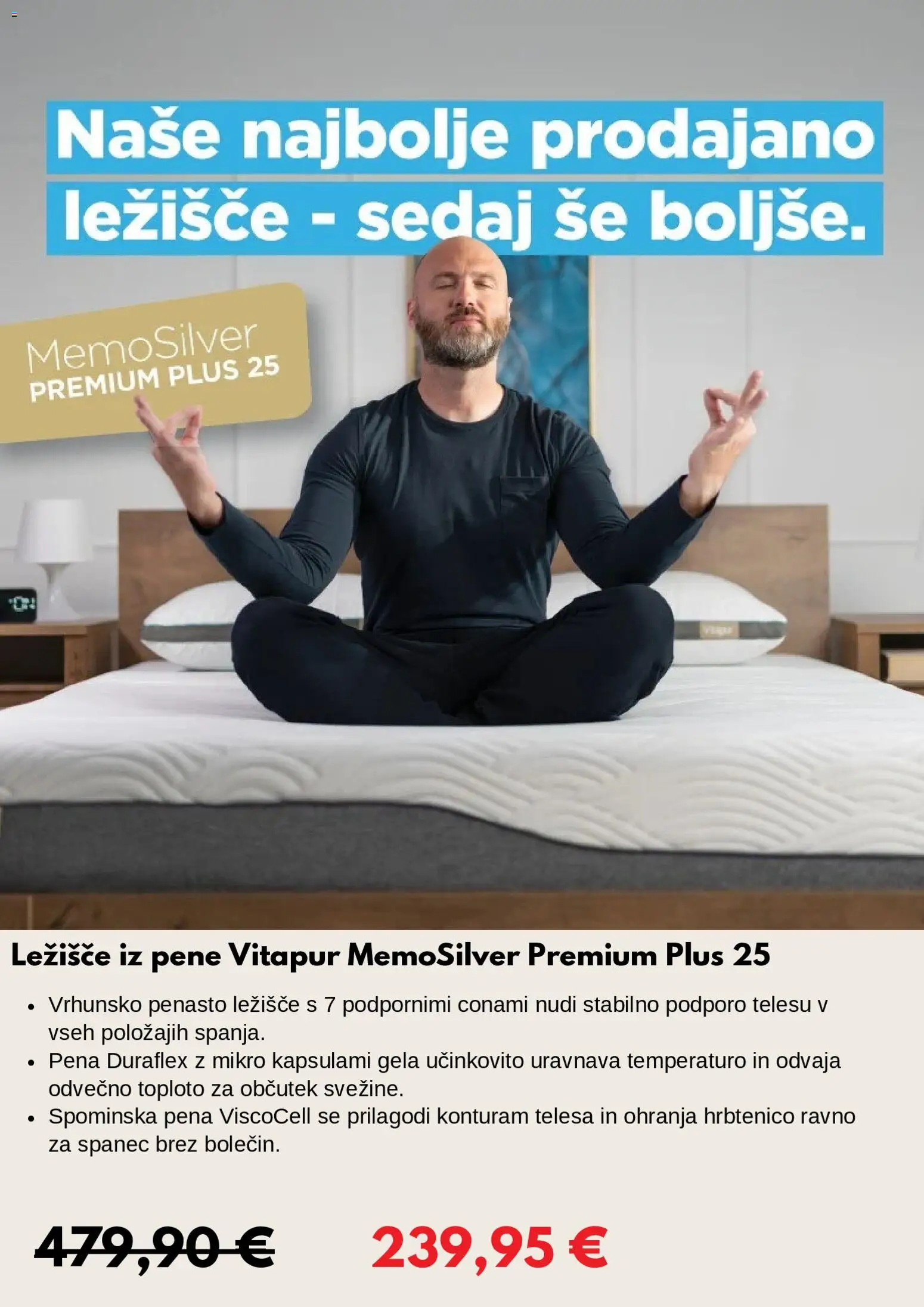 Novi Vitapur katalog ponudbe – veljaven od 03.11.2025 | Stran: 2 | Izdelki: Ležišče