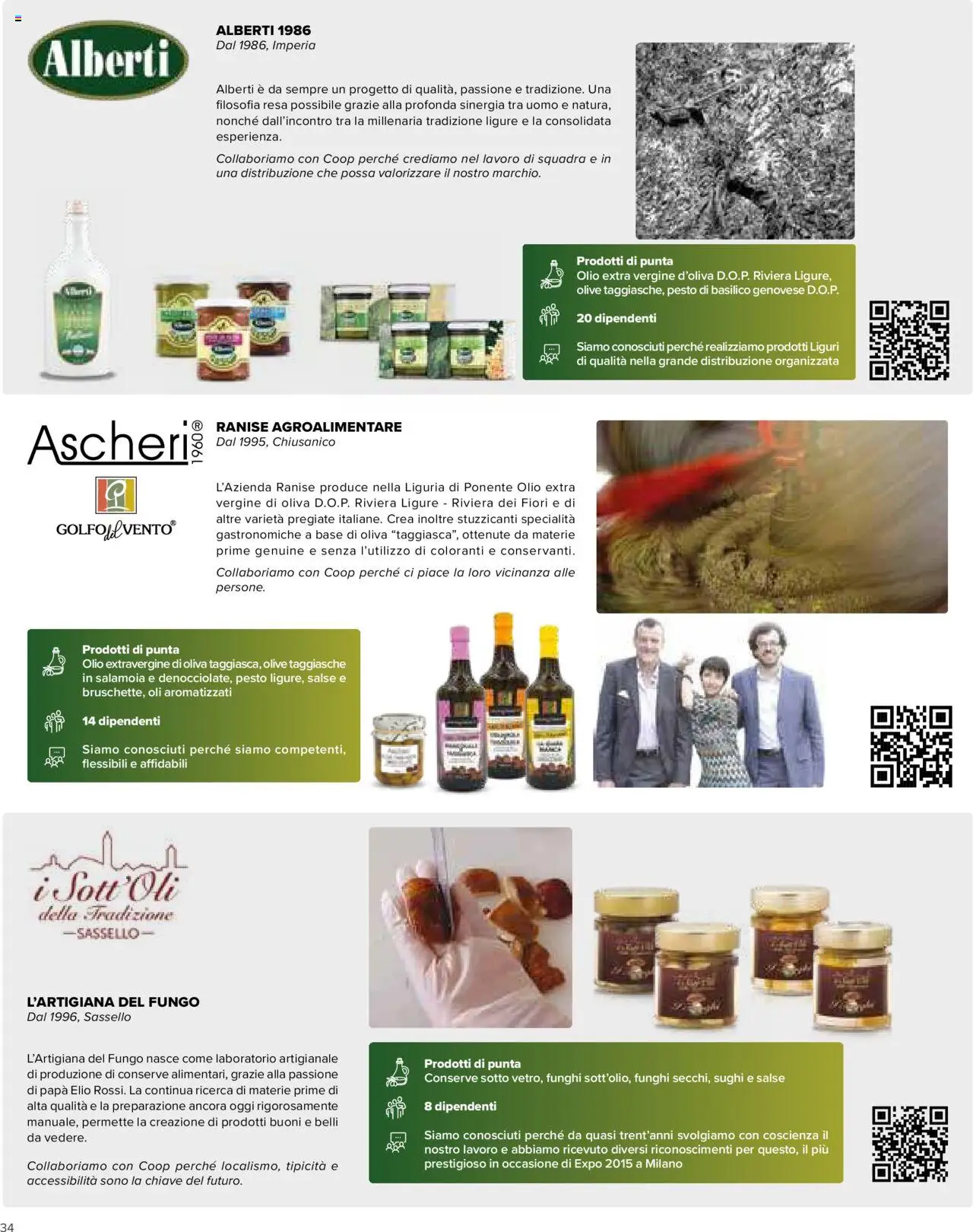 Volantino COOP del 09.10.2025 | Pagina: 34 | Prodotti: Olio, Funghi, Basilico, Olio extra vergine