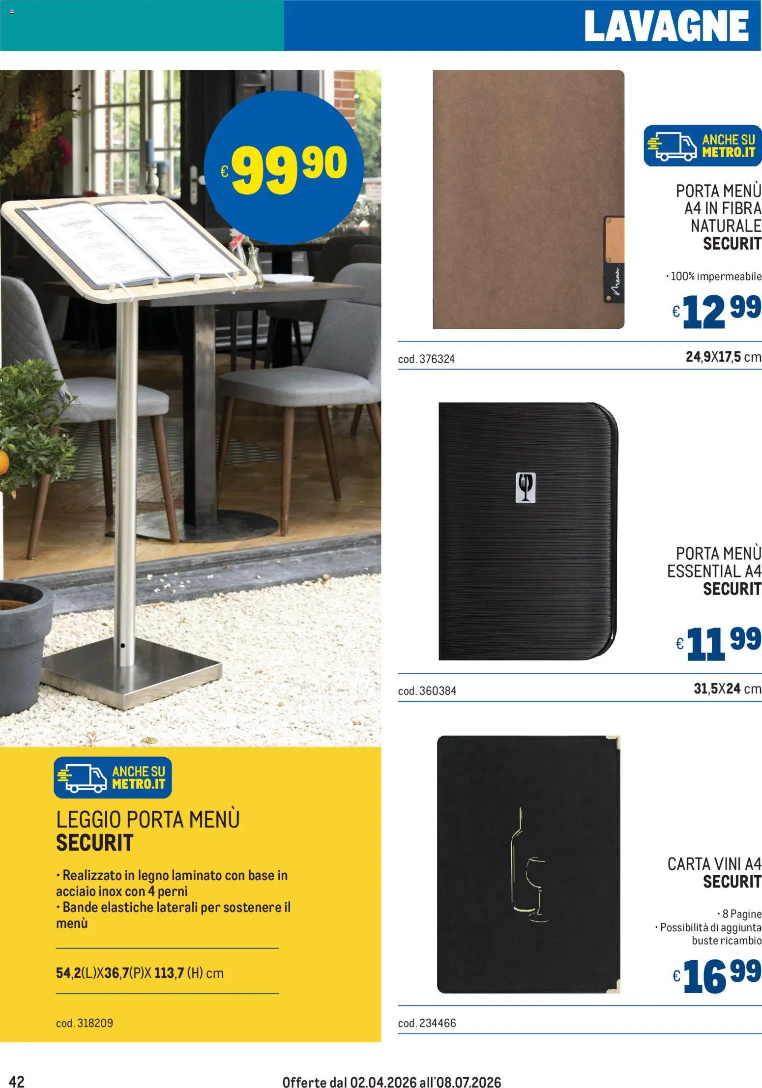 Volantino Metro del 02.04.2026 | Pagina: 42