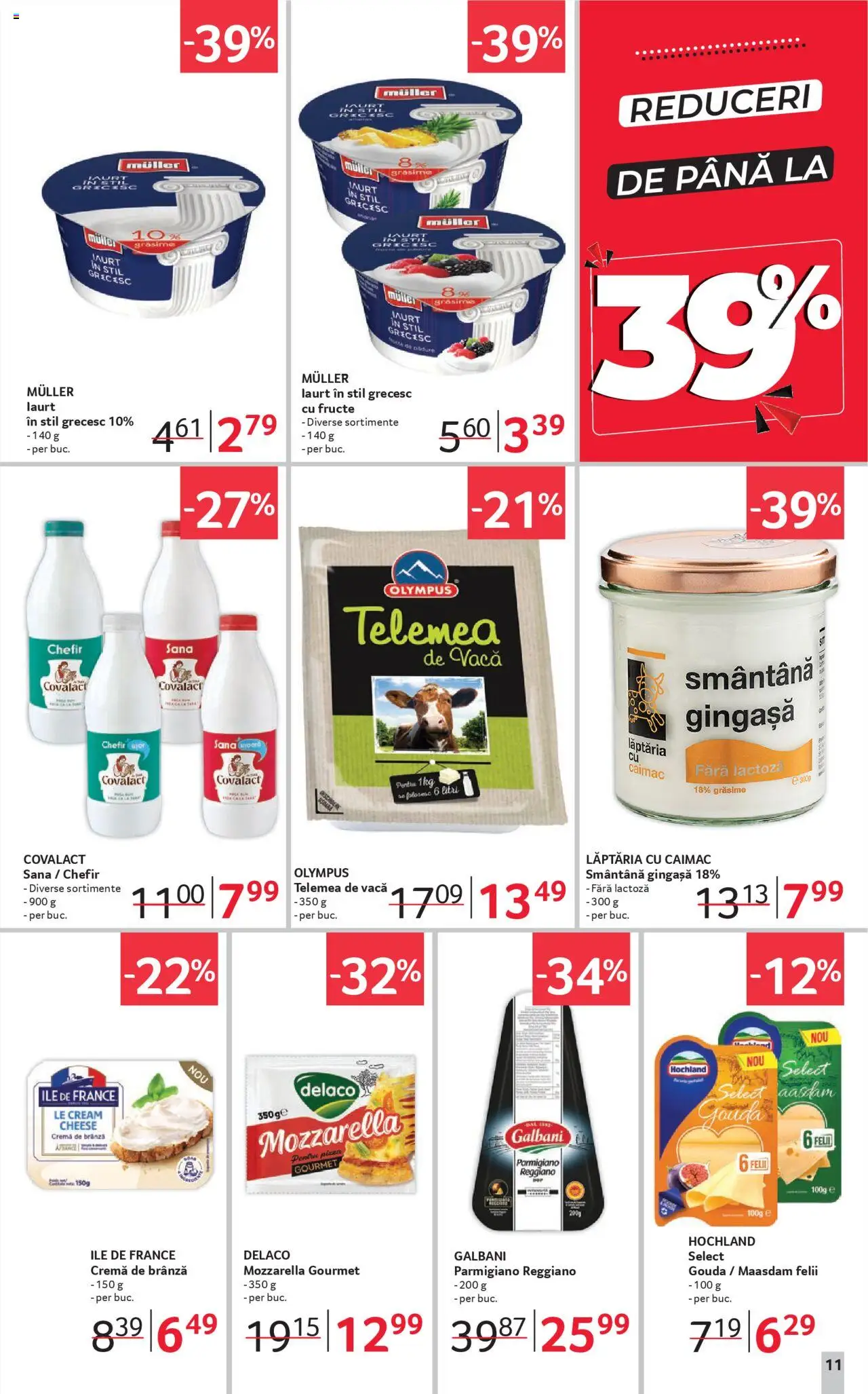 Noul catalog Selgros – valabil de la 19.09.2025 | Pagină: 11 | Produse: Light Kedi Konservesi, Brânză, Smântână, Fructe