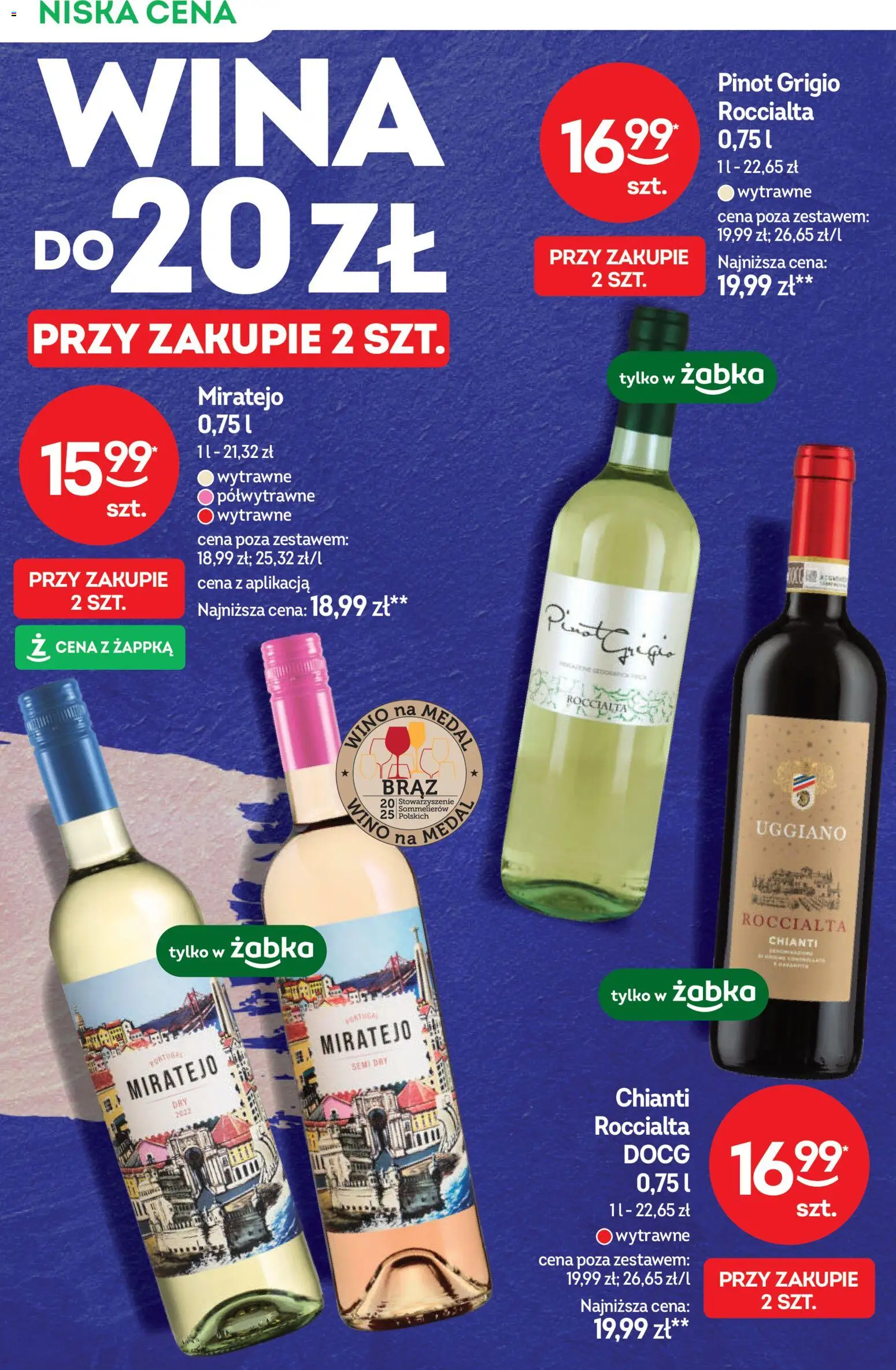 Żabka Gazetka - Katalog win od 18.02.2026 | Strona: 4 | Produkty: Wino