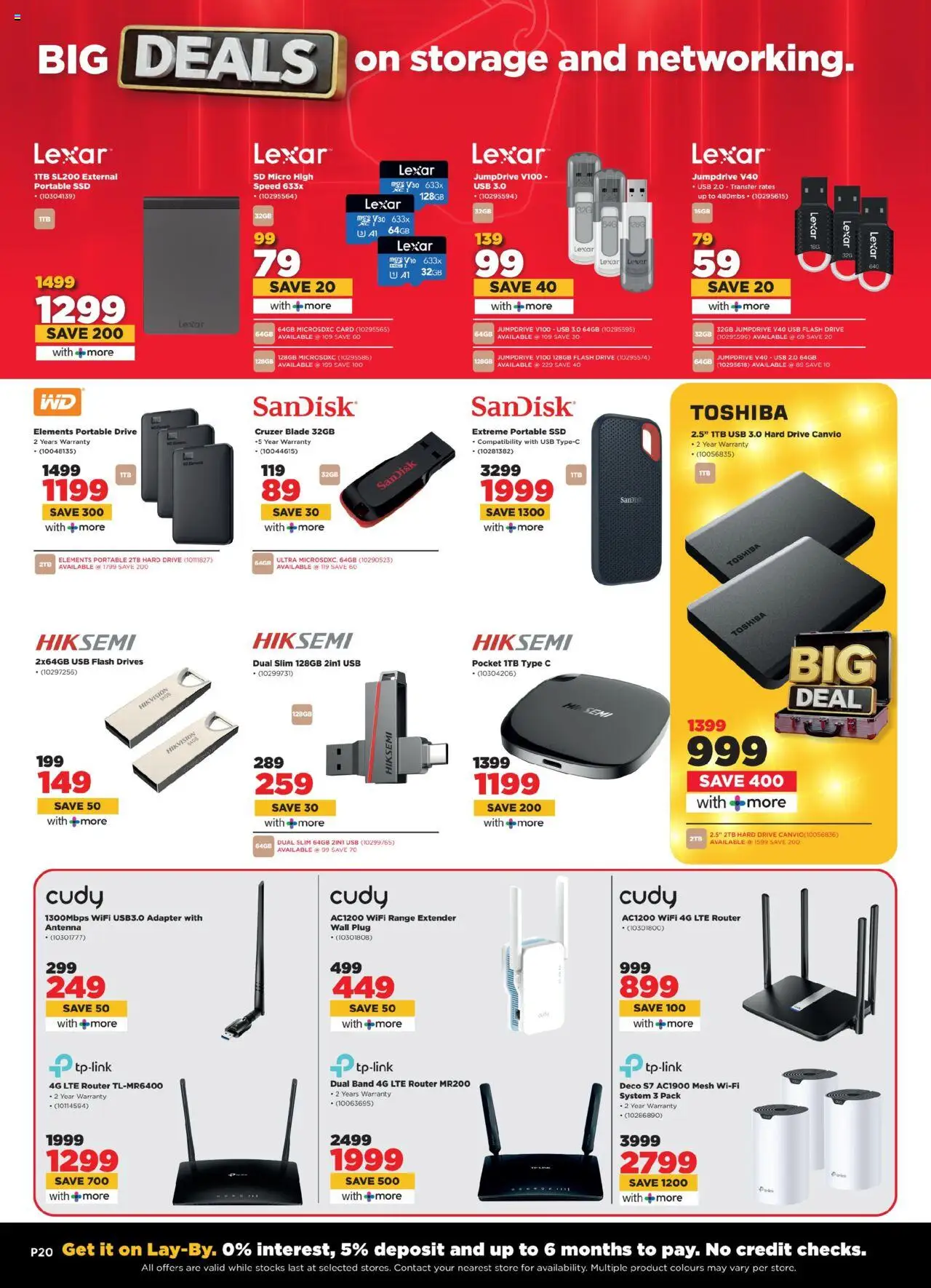 HiFi Corp Specials │ valid from 06.08.2025 | Page: 20 | Products: Router, Adapter, USB, Hard drive