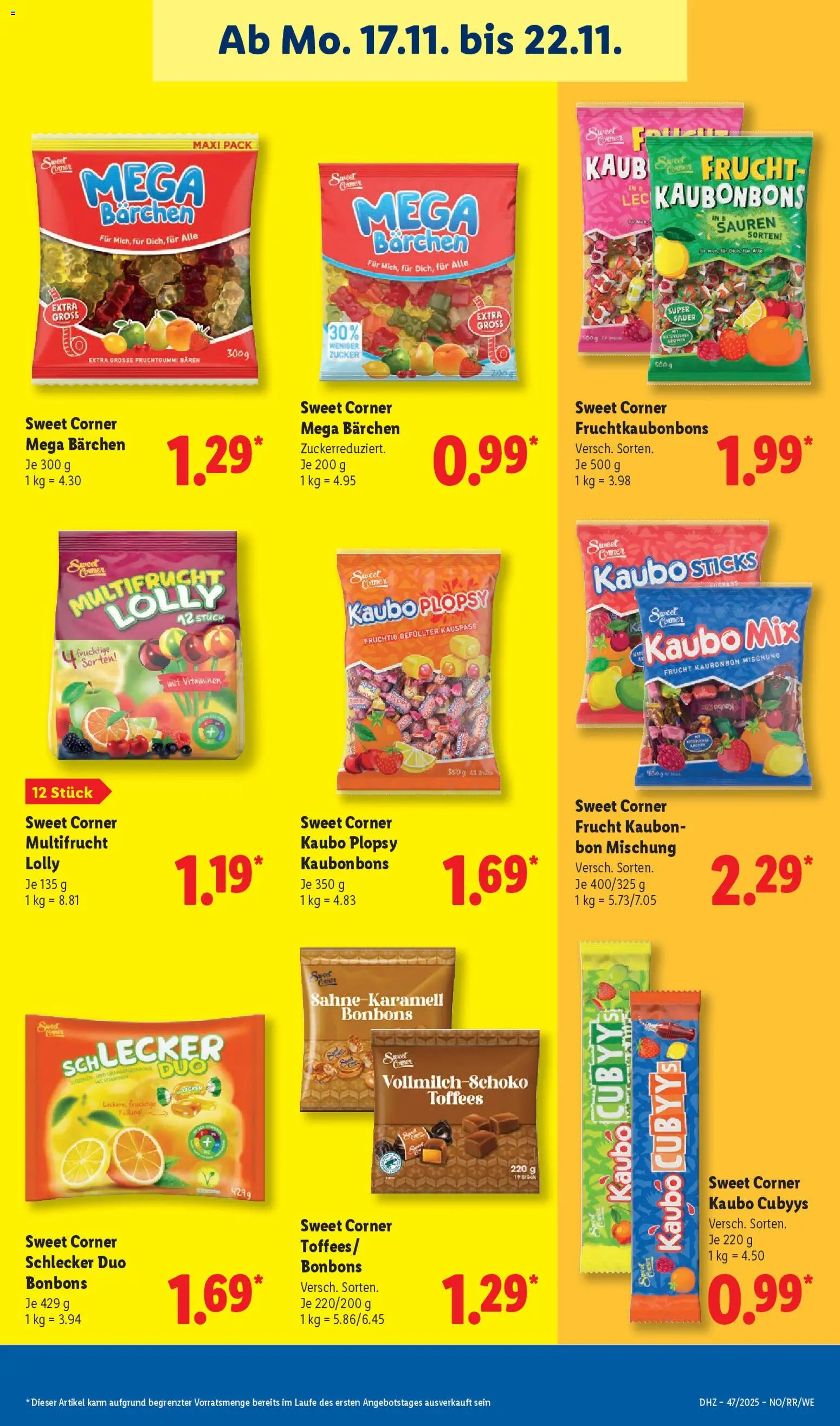 Lidl Prospekt Bestwig – gültig ab 17.11.2025 | Seite: 33 | Produkte: Zucker, Sahne