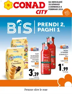 Anteprima del volantino Conad City Lazio catalogo valido a partire dal 28.01.2026