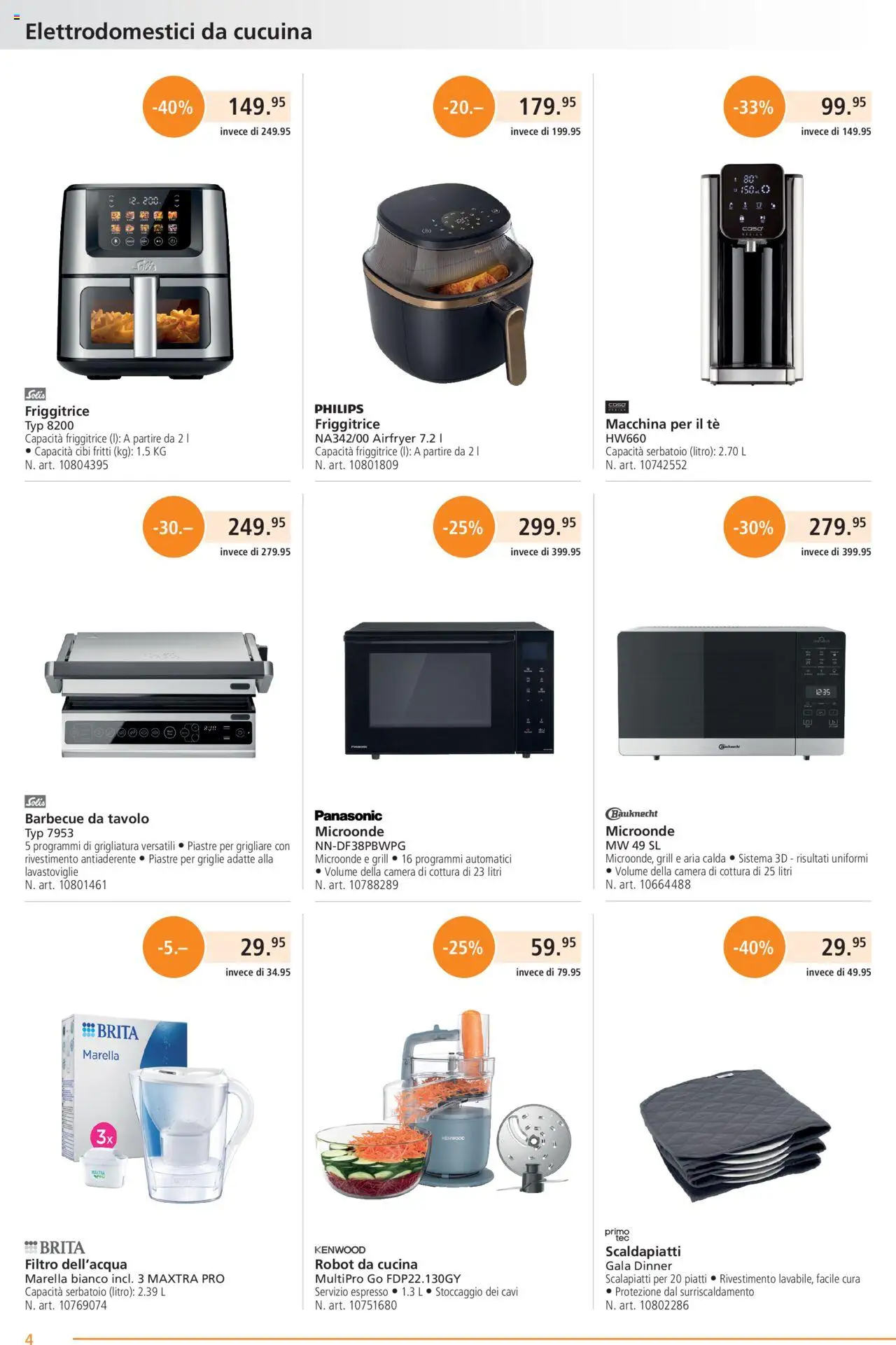 Fust Aktionen IT – gültig ab 20.10.2025 | Seite: 4 | Produkte: Grill, Philips, Panasonic