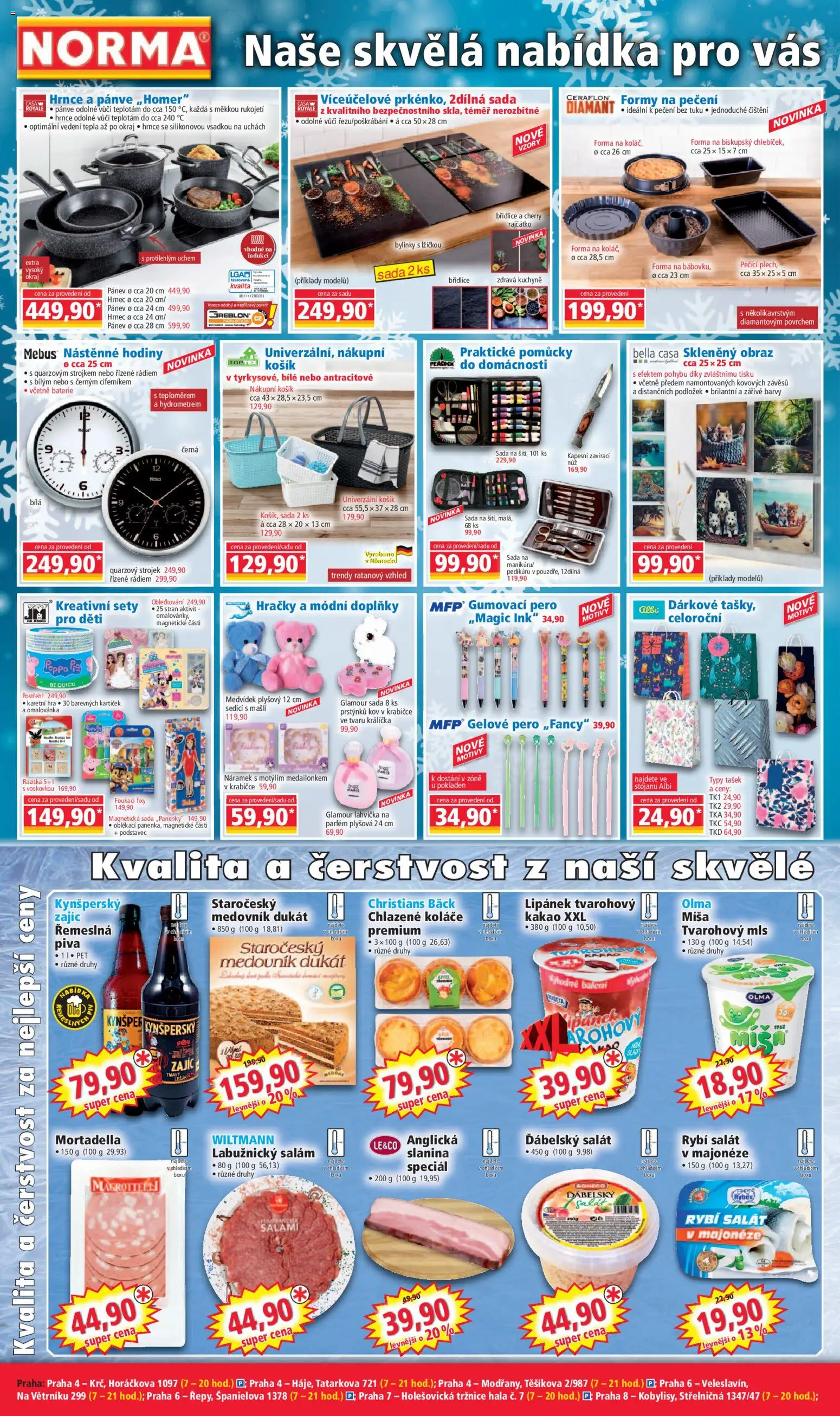 Norma leták od 09.02.2026 | Strana: 2 | Produkty: Lipánek, Lahvička, Baterie, Slanina