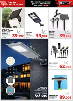Anteprima del volantino Brico io volantino valido a partire dal 30.03.2026 | Pagina: 63 | Prodotti: Lampione, Alluminio