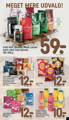 Café Noir, Gevalia, Peter Larsen kaffe eller hele bønner, 185-500 g gyldig fra 05.10.2025 | Side: 9