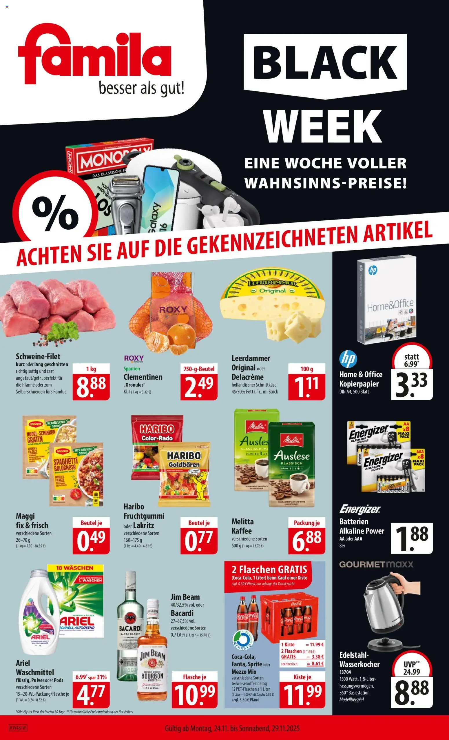 Famila - Black Friday – gültig ab 24.11.2025 | Seite: 1
