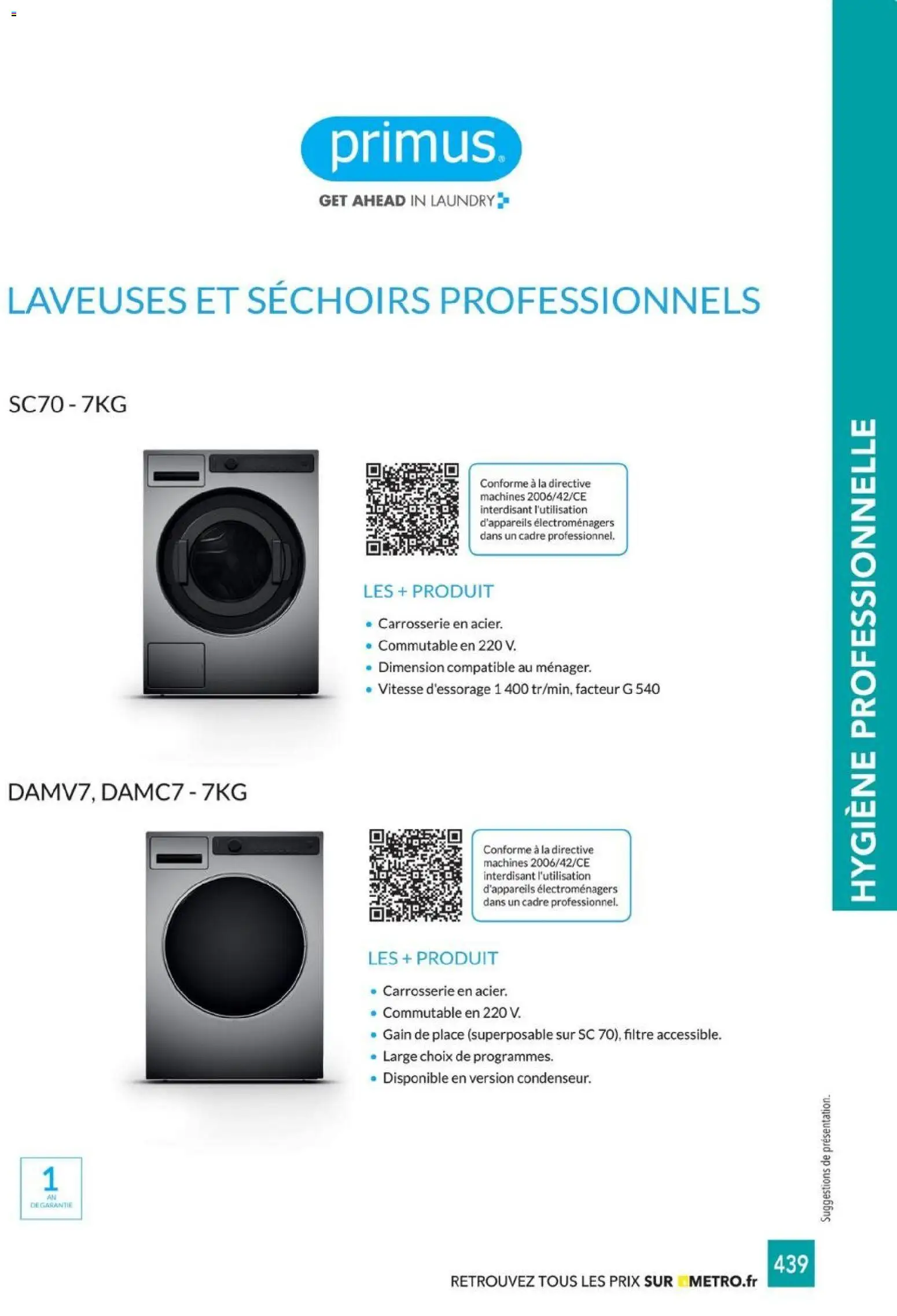 {H1} | Page: 439 | Produits: Filtre, Cadre