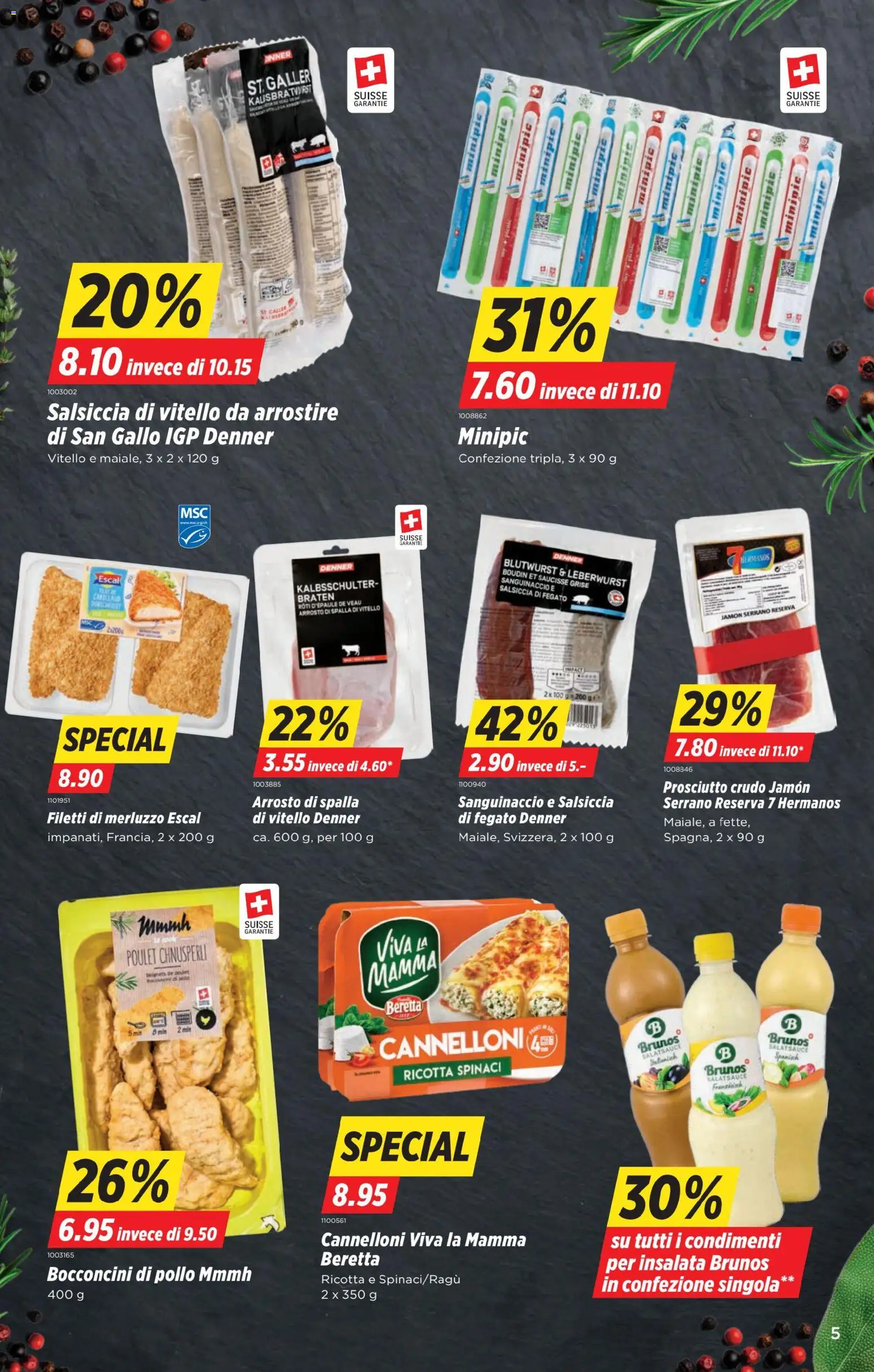 Denner Aktionen IT – gültig ab 11.11.2025 | Seite: 5 | Produkte: Dressing