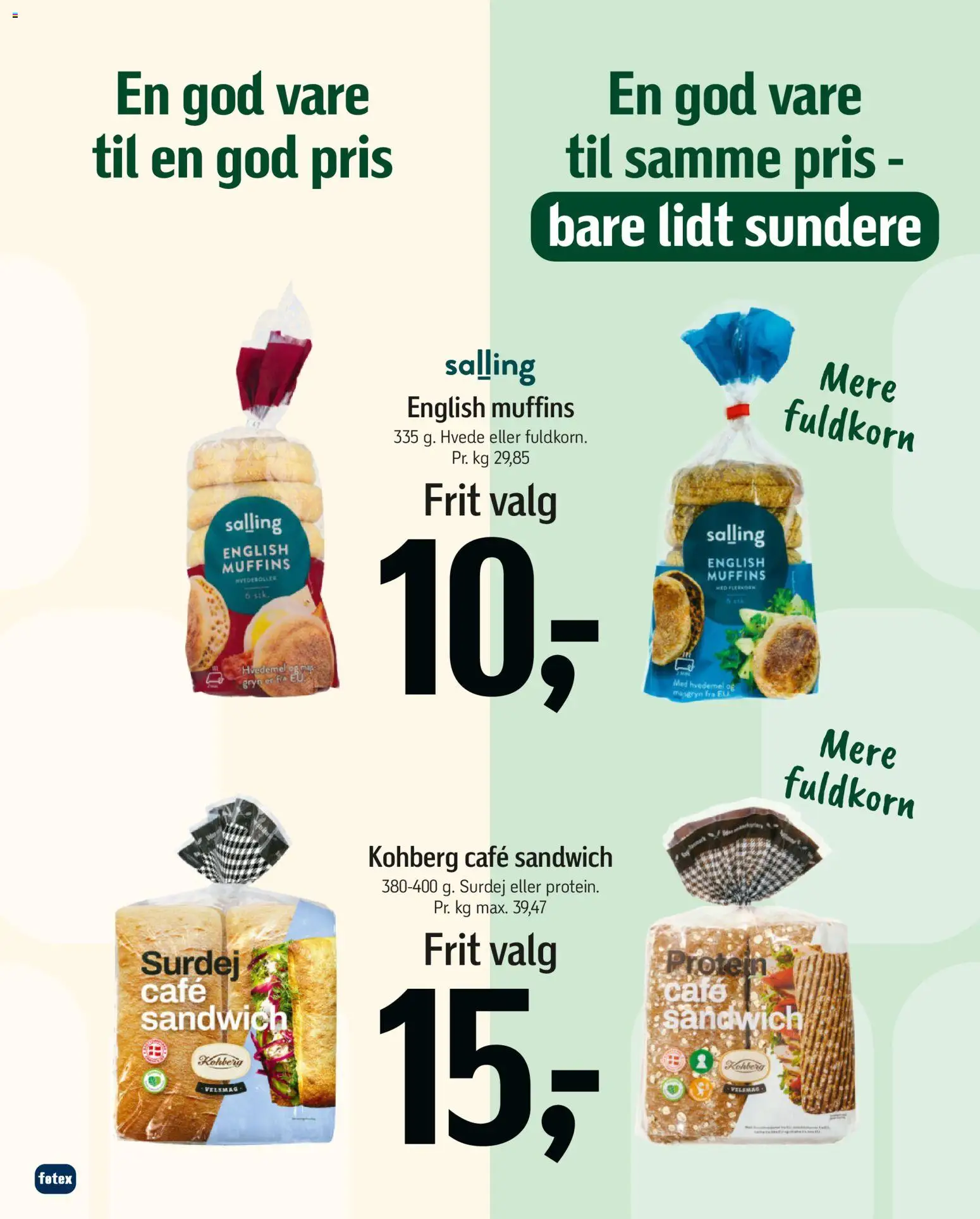Føtex tilbudsavis – gyldig fra 17.04.2026 | Side: 11 | Produkter: Hvedemel, Muffins