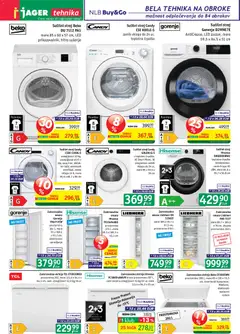 Jager katalog akcije – veljaven od 29.10.2025 | Stran: 10 | Izdelki: Črpalka, Susilni stroj, Omara, Zamrzovalna omara