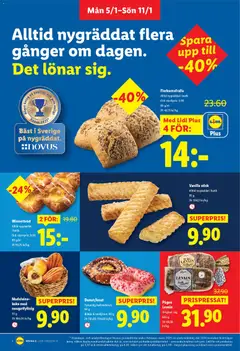 Lidl - erbjudanden - Förhandsvisning av reklamblad från butik Lidl aktuell från 05.01.2026 | Sida: 4