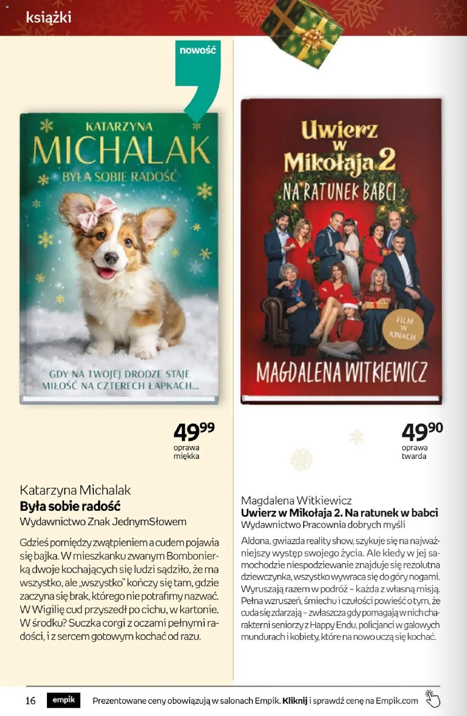 Empik Black Friday od 12.11.2025 | Strona: 16 | Produkty: Książki