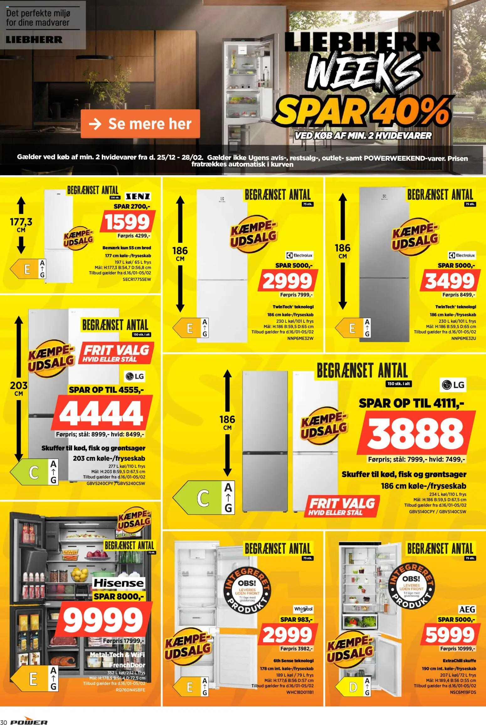 Power tilbudsavis – gyldig fra 16.01.2026 | Side: 30 | Produkter: Fisk