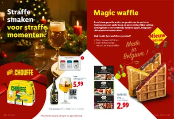 Lidl Kerstmagazine - Voorbeeld van een folder van Lidl, geldig van 03.11.2025 | Pagina: 22 | Producten: Gin, Wafels, La, Deeg