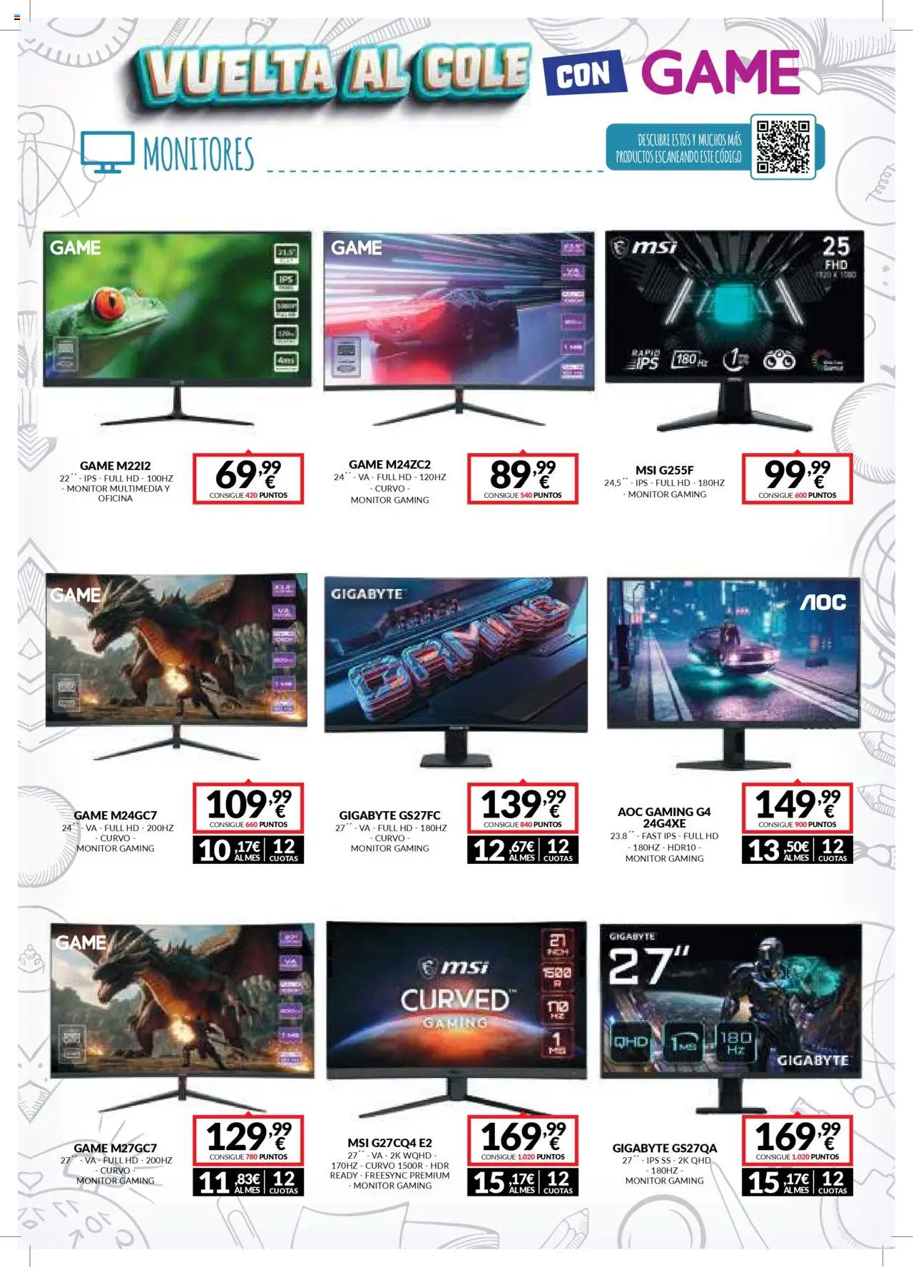 Game folleto │ válido desde el 18.08.2025 | Página: 13 | Productos: Monitor