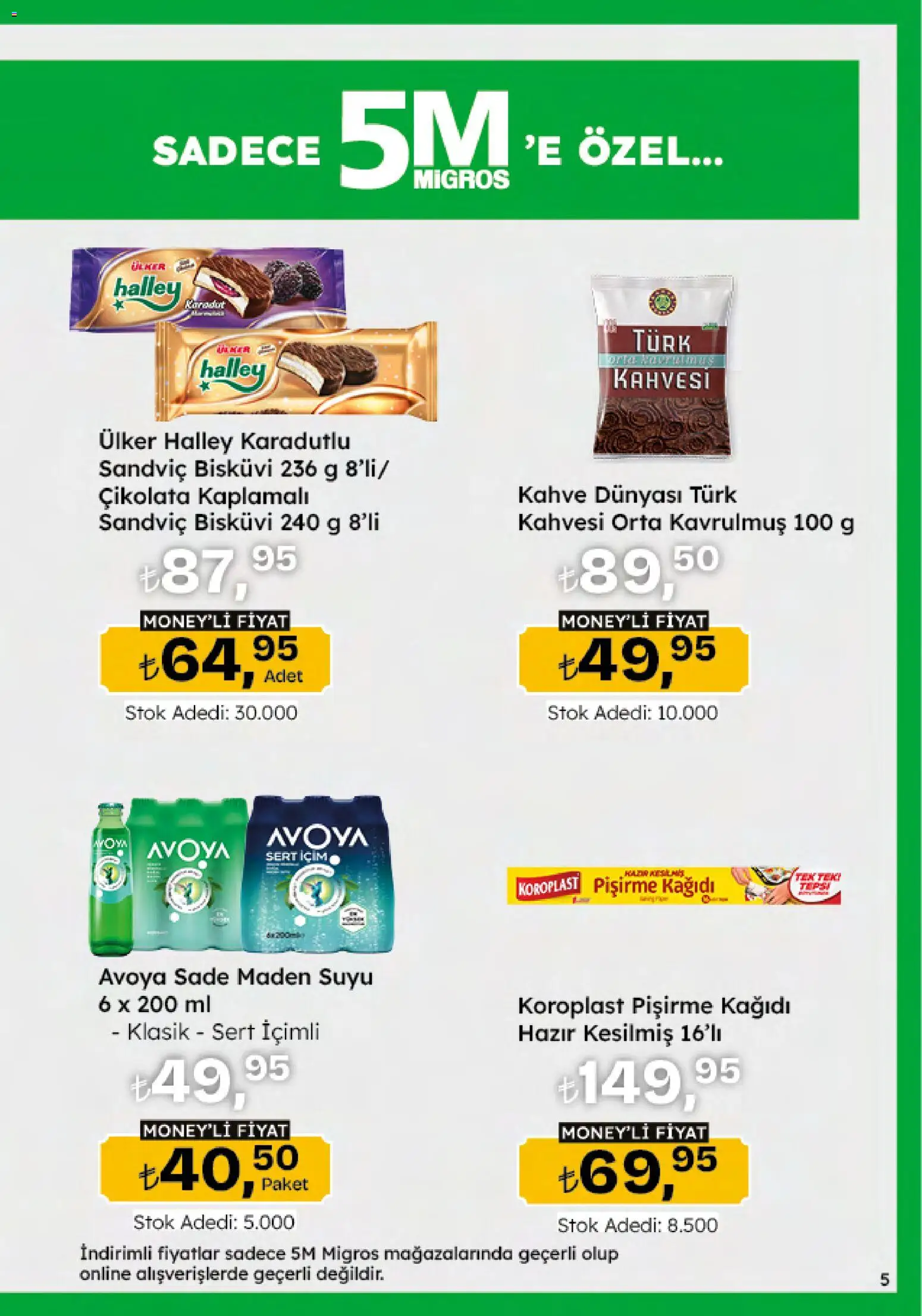Migros Katalog - 5M Migroskop Dijital - 29.01.2026 tarihinden itibaren geçerlidir | Sayfa: 5