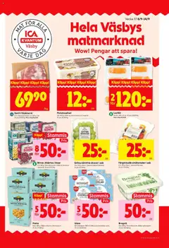 ICA Kvantum - Upplands Väsby - Förhandsvisning av reklamblad från butik ICA Kvantum aktuell från 08.09.2025