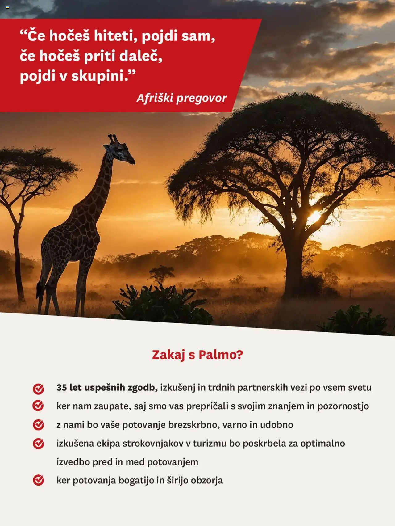 Palma katalog svetovna potovanja │ velja od 01.01.2025 | Stran: 2