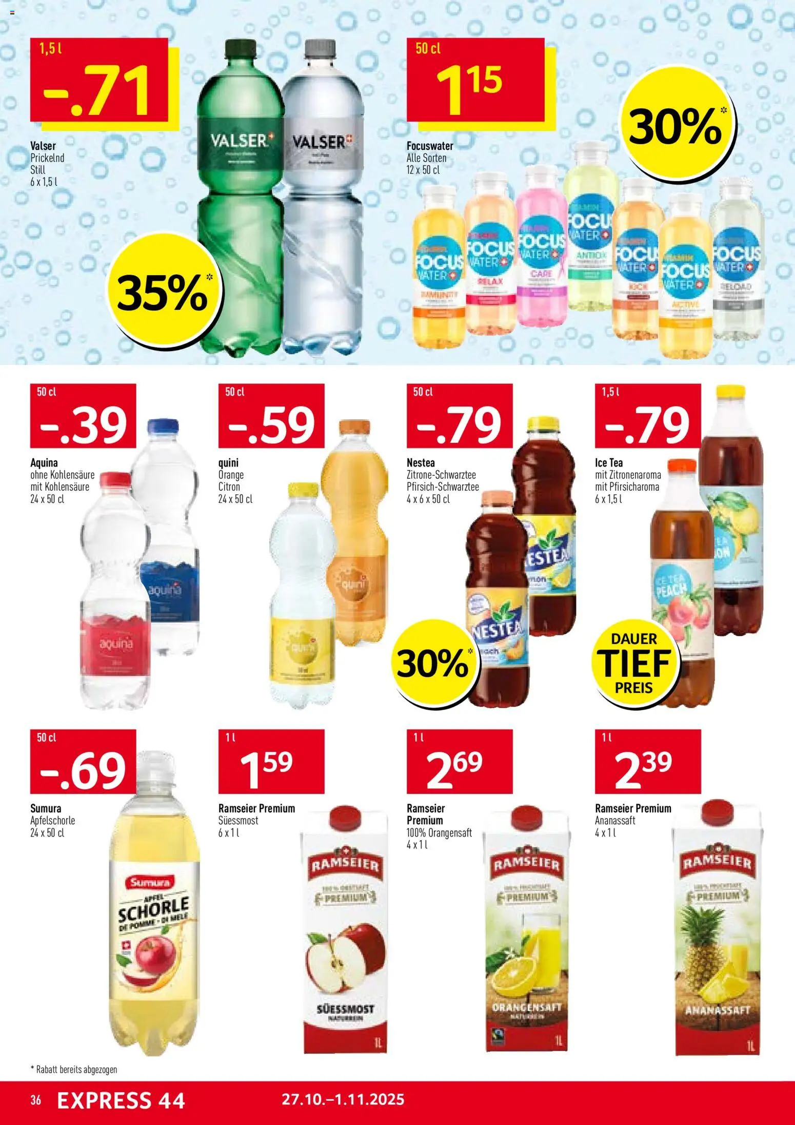 Prodega Aktionen – gültig ab 27.10.2025 | Seite: 36 | Produkte: Orangensaft