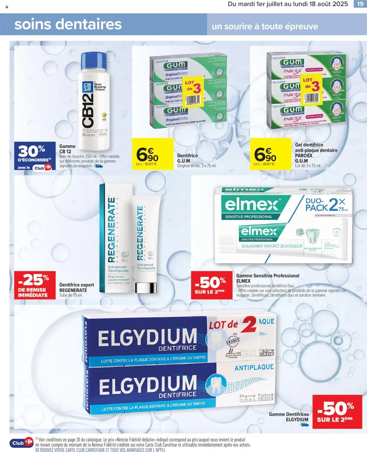  | Page: 21 | Produits: Dentifrice, Bain de bouche