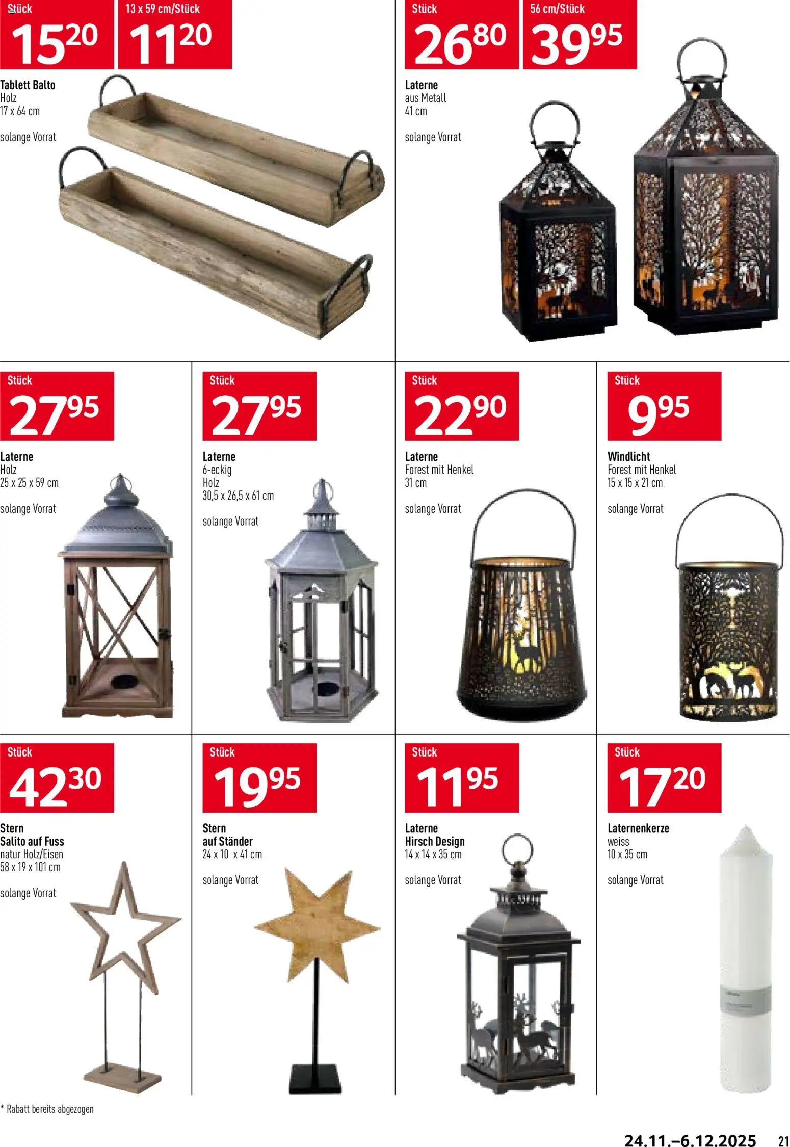 Prodega Aktionen Festtage – gültig ab 24.11.2025 | Seite: 21