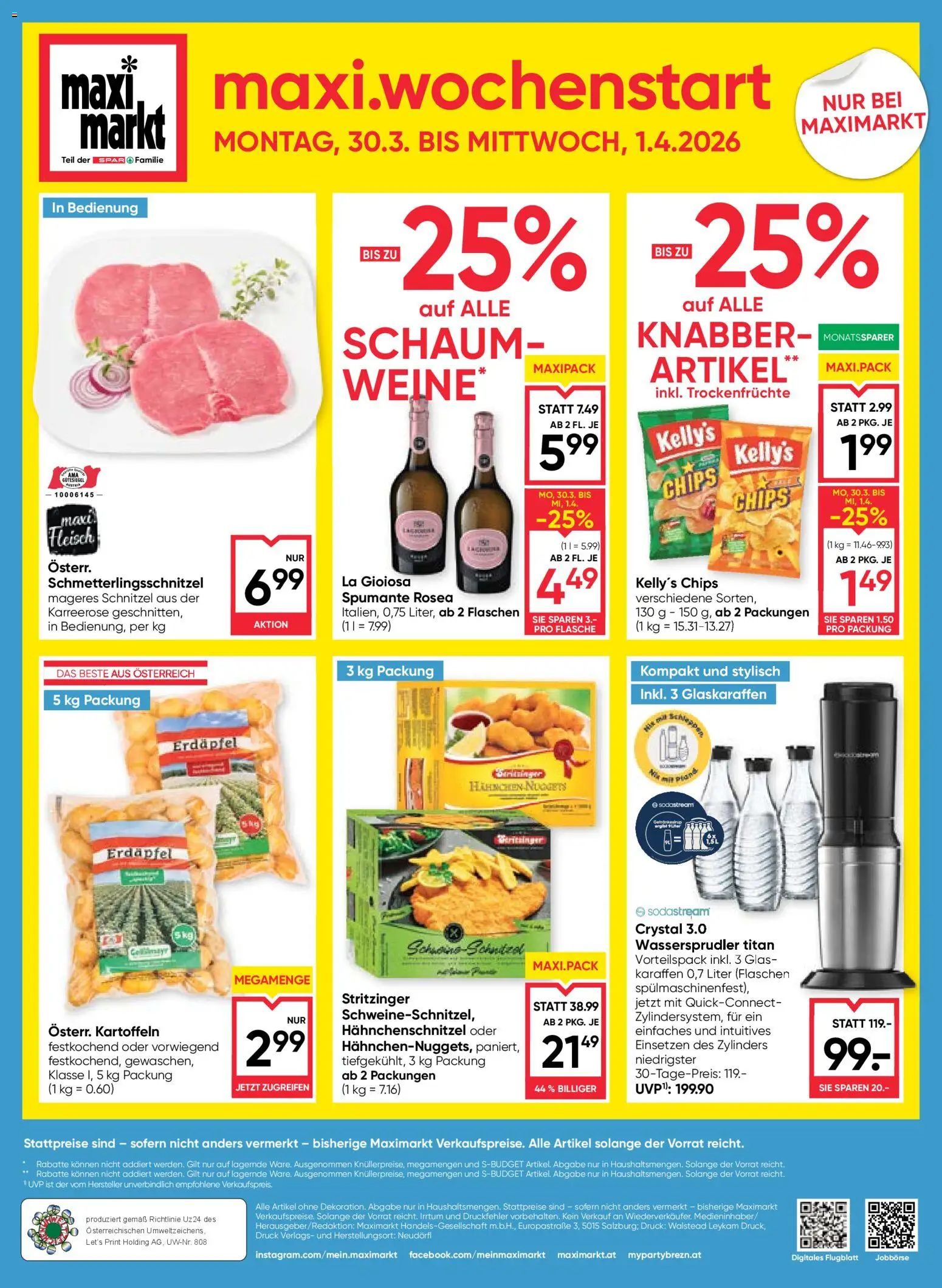 Die besten Angebote | Maximarkt Flugblatt ab 26.03.2026 | - Jetzt stöbern! | Austria