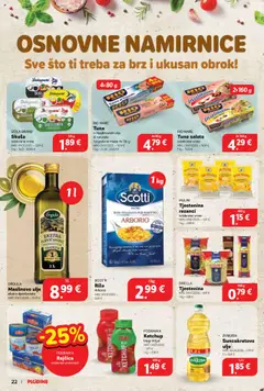 Plodine katalog | vrijedi od 27.08.2025 | Stranica: 22 | Proizvodi: Riža, Rezanci, Tjestenina, Rajčica