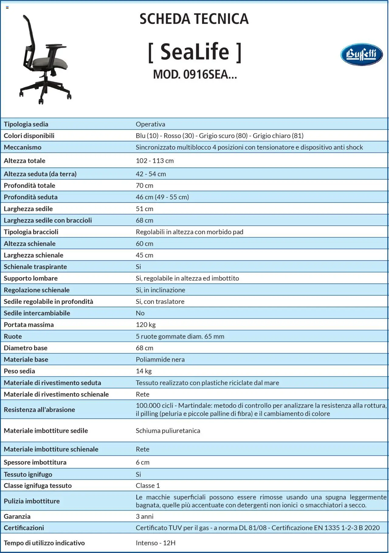 Volantino Buffetti del 28.06.2025 | Pagina: 142 | Prodotti: Spugna, Braccioli, Sedia, Terra