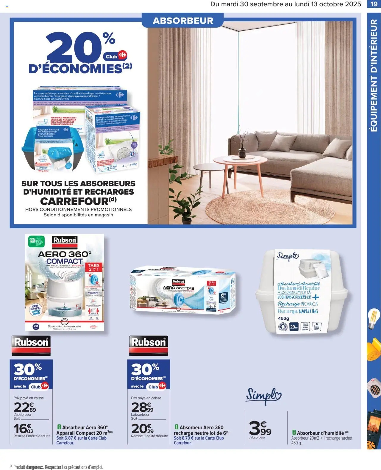  | Page: 21 | Produits: Absorbeur d'humidité