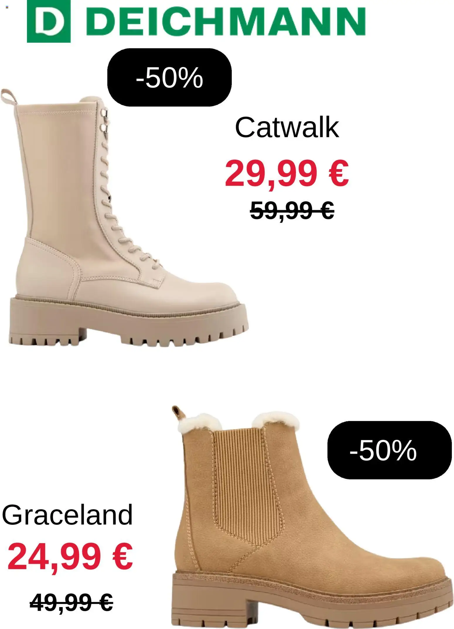 Deichmann akcijos nuo 24.11.2025 | Puslapis: 2