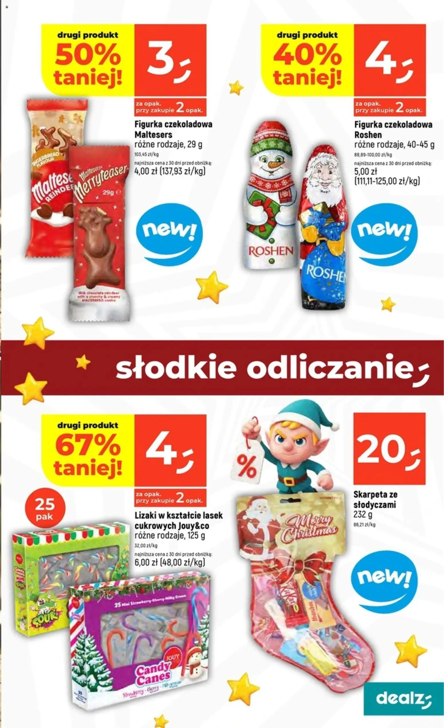 Dealz Black Friday od 27.11.2025 | Strona: 19 | Produkty: Czekoladowa, Maltesers, Lizaki