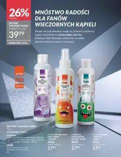 Pogląd oferty "Avon Katalog 12 2025" - ważna od 01.12.2025 | Strona: 42 | Produkty: Mango, Arbuz, Kąpiel, Body