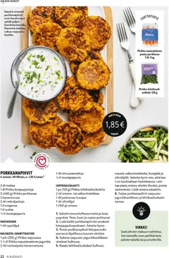 K-Citymarket - K-Ruoka – voimassa 27.08.2025 alkaen | Sivu: 22