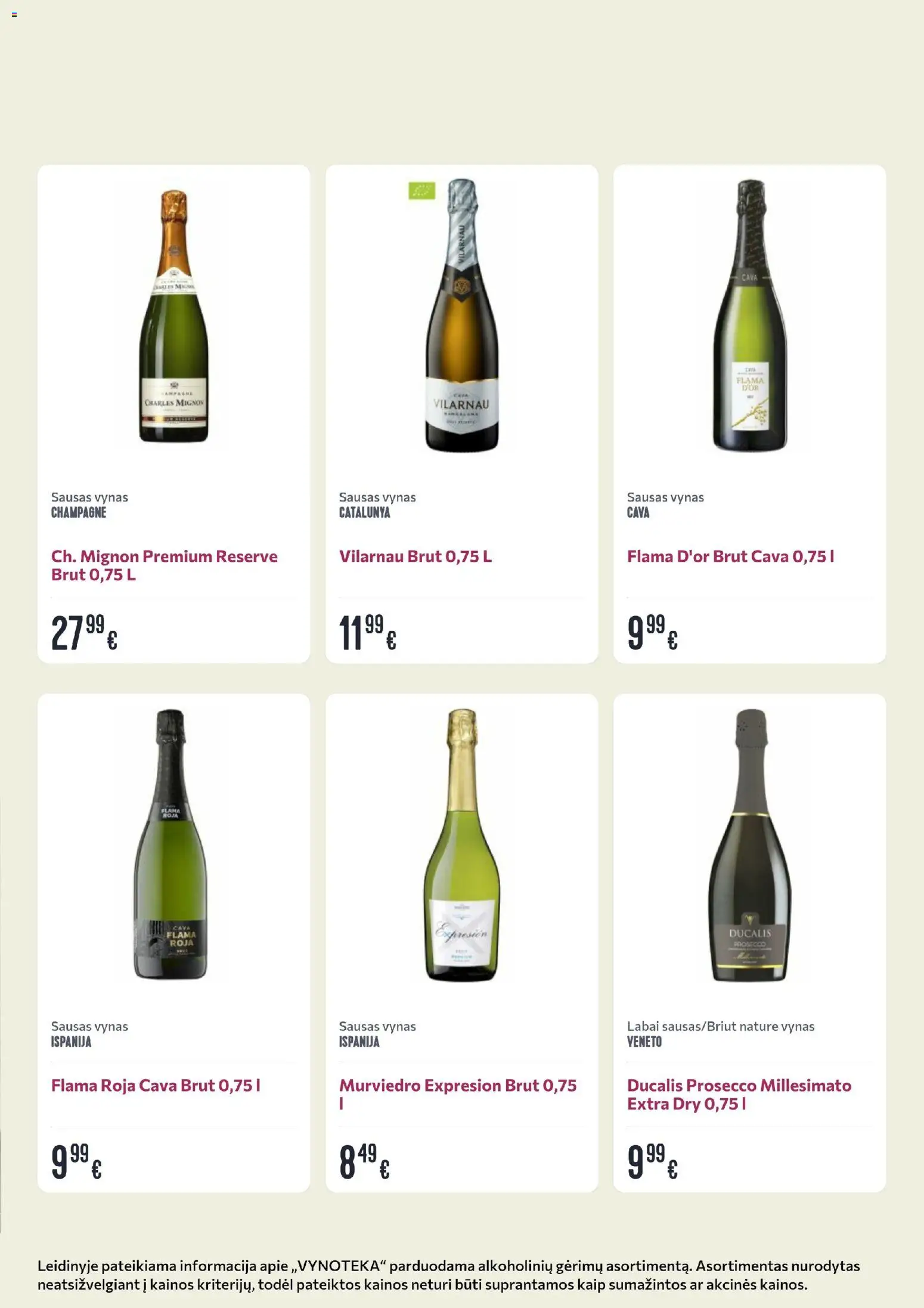 VYNOTEKA akcijos nuo 23.02.2026 | Puslapis: 16 | Prekių: Vynas