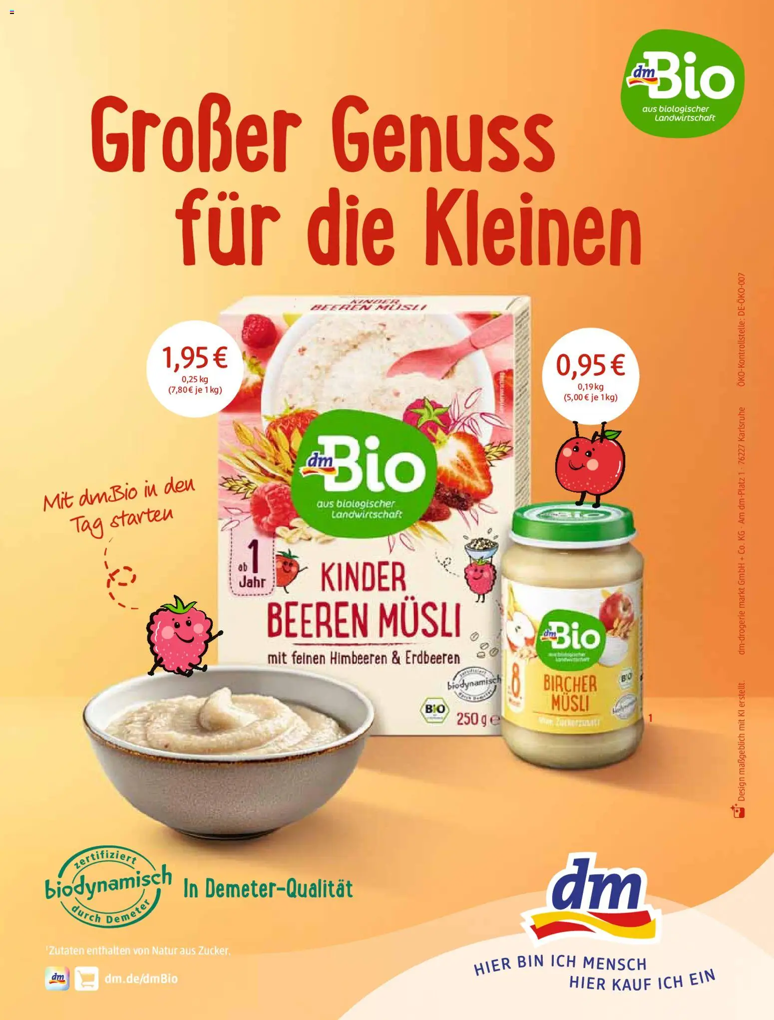 dm drogerie Prospekt 	 – gültig ab 01.03.2026 | Seite: 40 | Produkte: Musli, Himbeeren, Erdbeeren